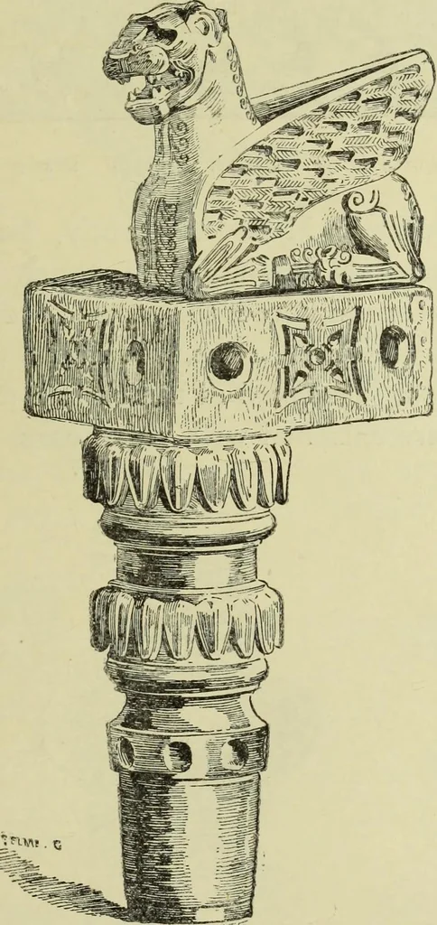 An illustration from History of art in Sardinia, Judaea, Syria, and Asia Minor, 1890, leaf 352