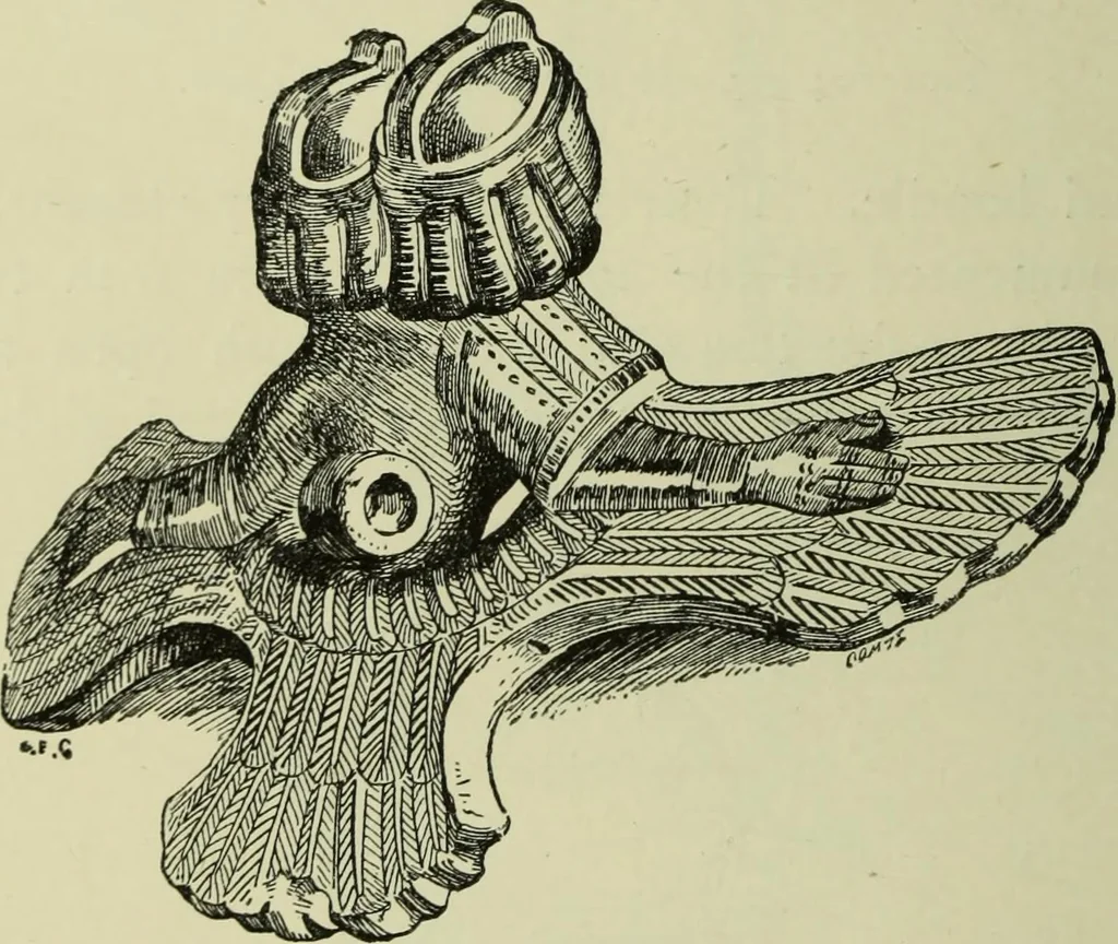 An illustration from History of art in Sardinia, Judaea, Syria, and Asia Minor, 1890, leaf 363