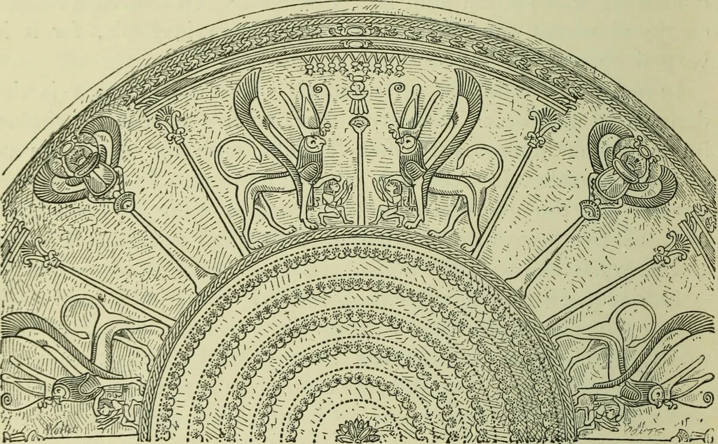An illustration from History of art in Sardinia, Judaea, Syria, and Asia Minor, 1890, leaf 367