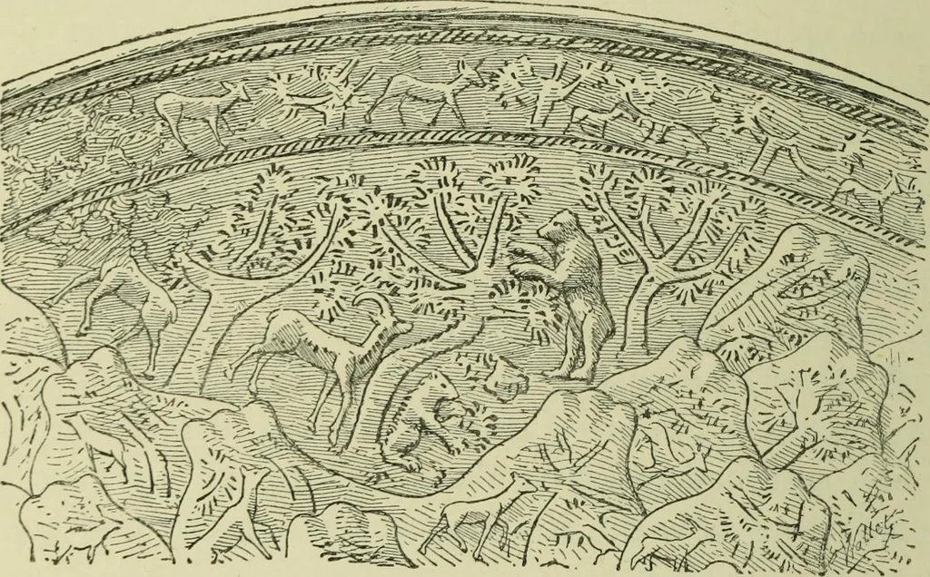An illustration from History of art in Sardinia, Judaea, Syria, and Asia Minor, 1890, leaf 379