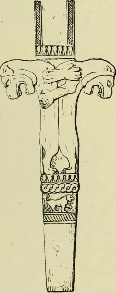An illustration from History of art in Sardinia, Judaea, Syria, and Asia Minor, 1890, leaf 382