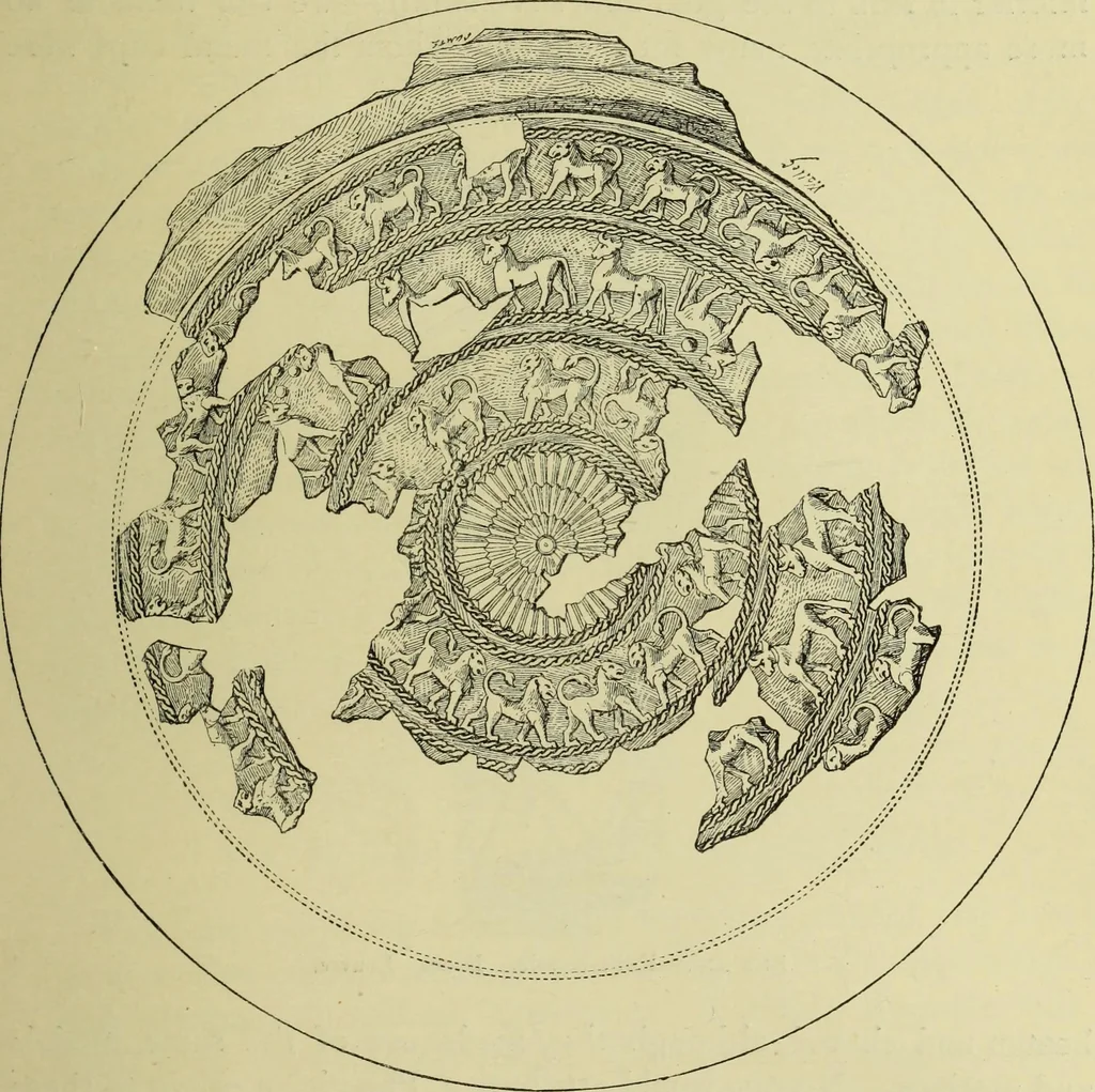 An illustration from History of art in Sardinia, Judaea, Syria, and Asia Minor, 1890, leaf 384