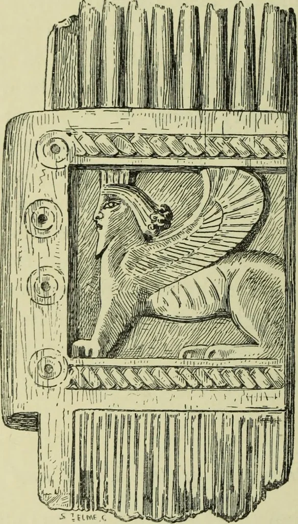 An illustration from History of art in Sardinia, Judaea, Syria, and Asia Minor, 1890, leaf 387