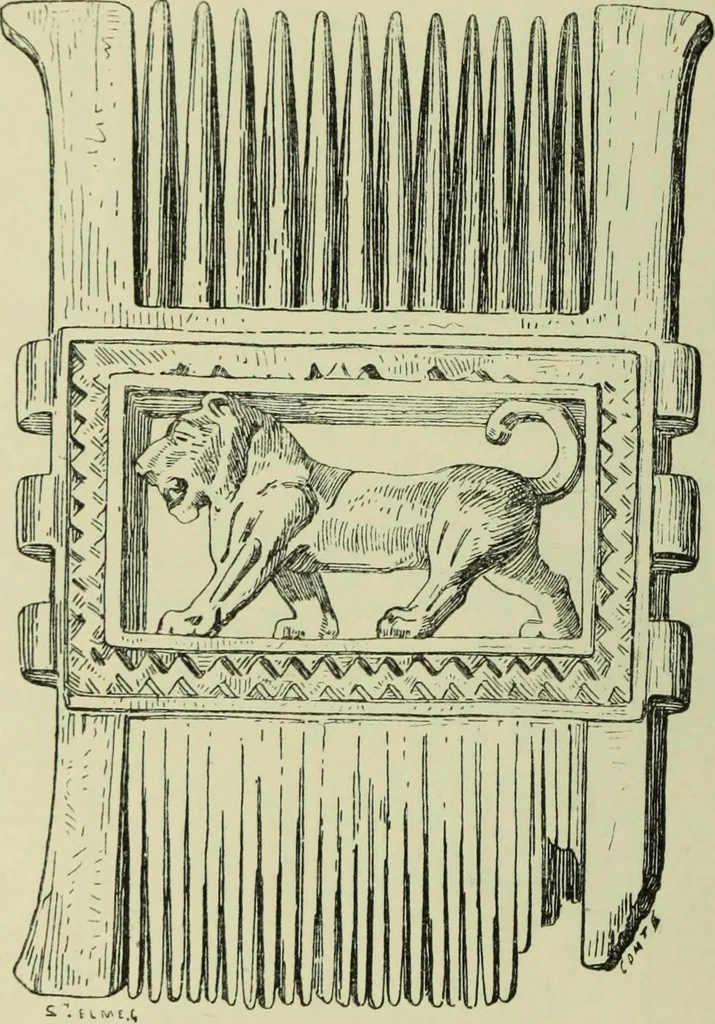 An illustration from History of art in Sardinia, Judaea, Syria, and Asia Minor, 1890, leaf 389