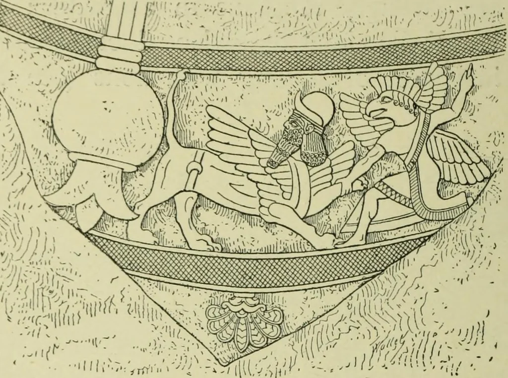 An illustration from History of art in Sardinia, Judaea, Syria, and Asia Minor, 1890, leaf 407