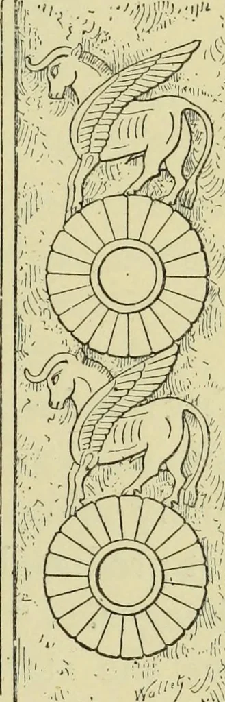 An illustration from History of art in Sardinia, Judaea, Syria, and Asia Minor, 1890, leaf 408