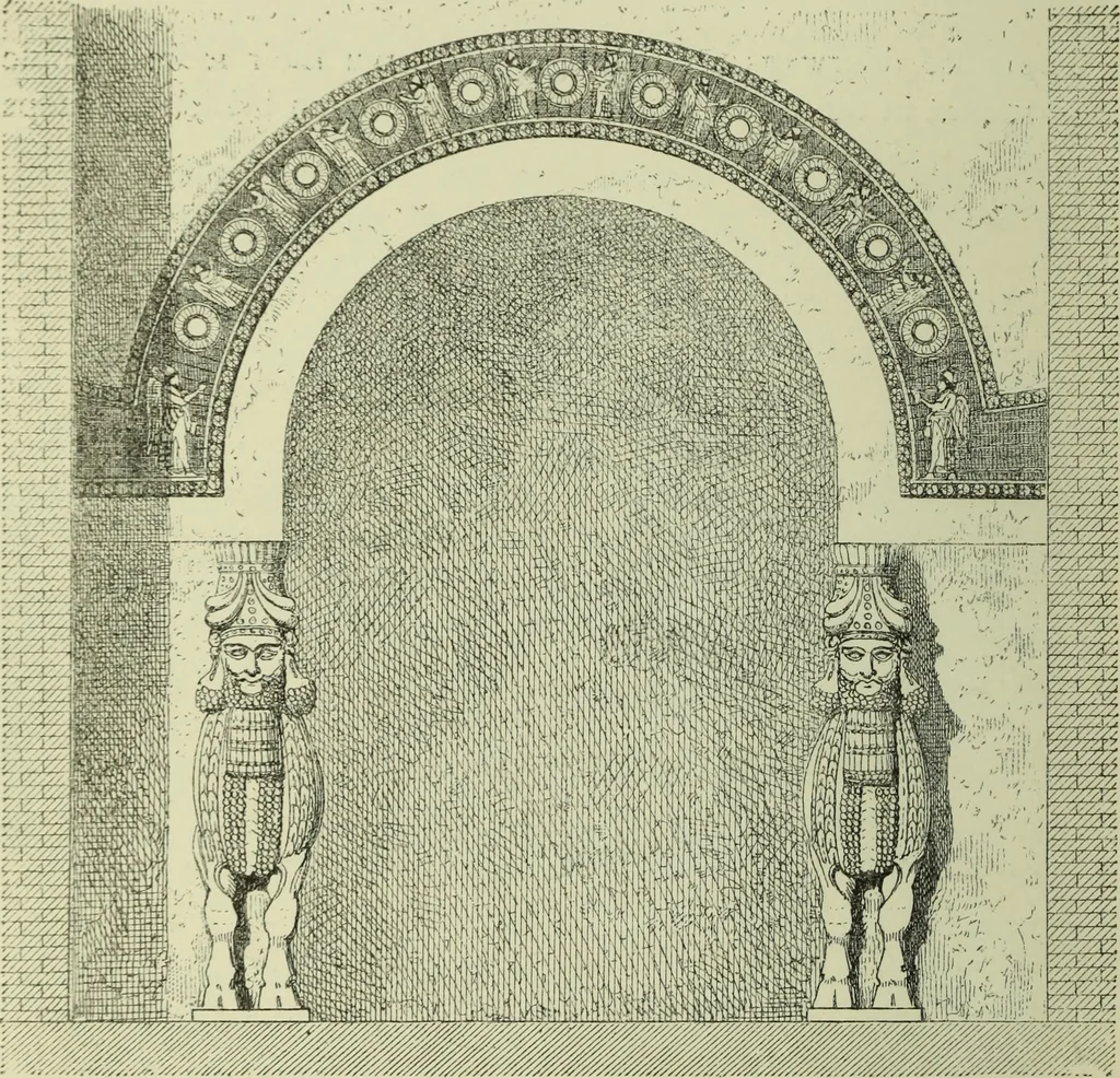 An illustration from History of art in Sardinia, Judaea, Syria, and Asia Minor, 1890, leaf 85