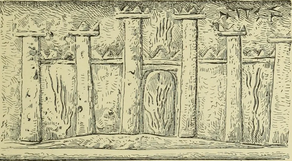 An illustration from History of art in Sardinia, Judaea, Syria, and Asia Minor, 1890, leaf 90