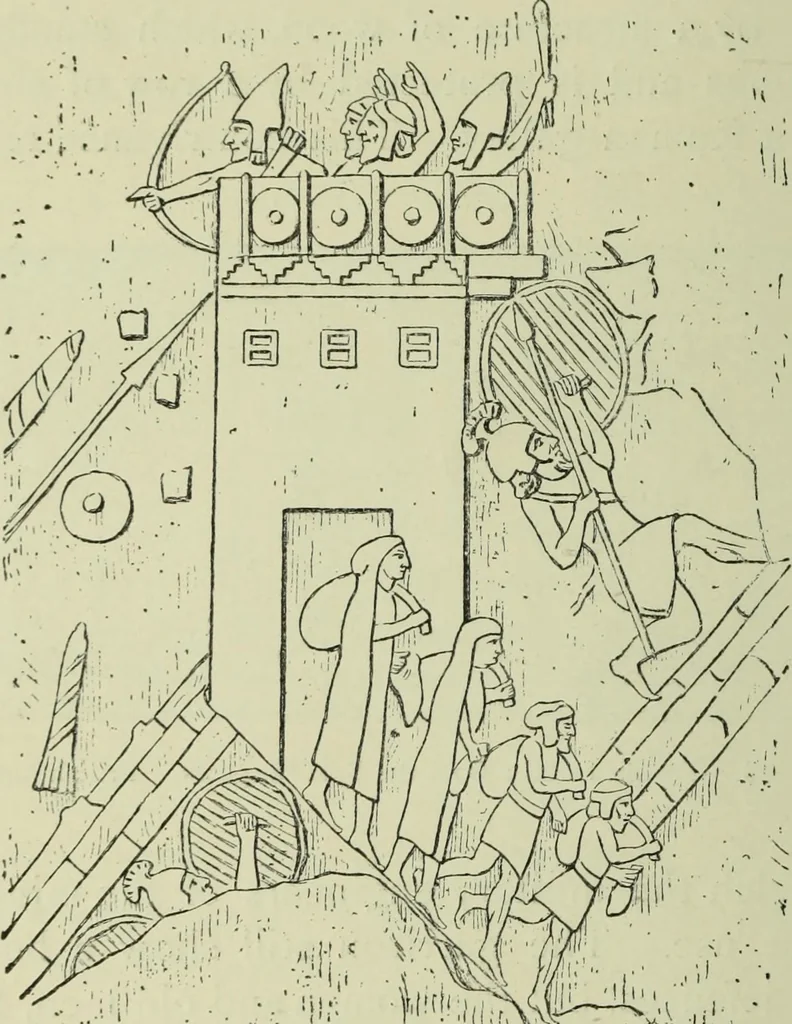 An illustration from History of art in Sardinia, Judaea, Syria, and Asia Minor, 1890, leaf 91