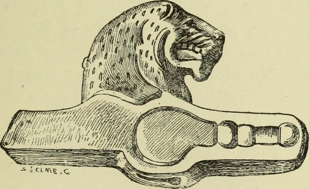 An illustration from History of art in Sardinia, Judaea, Syria, and Asia Minor, 1890, leaf 94
