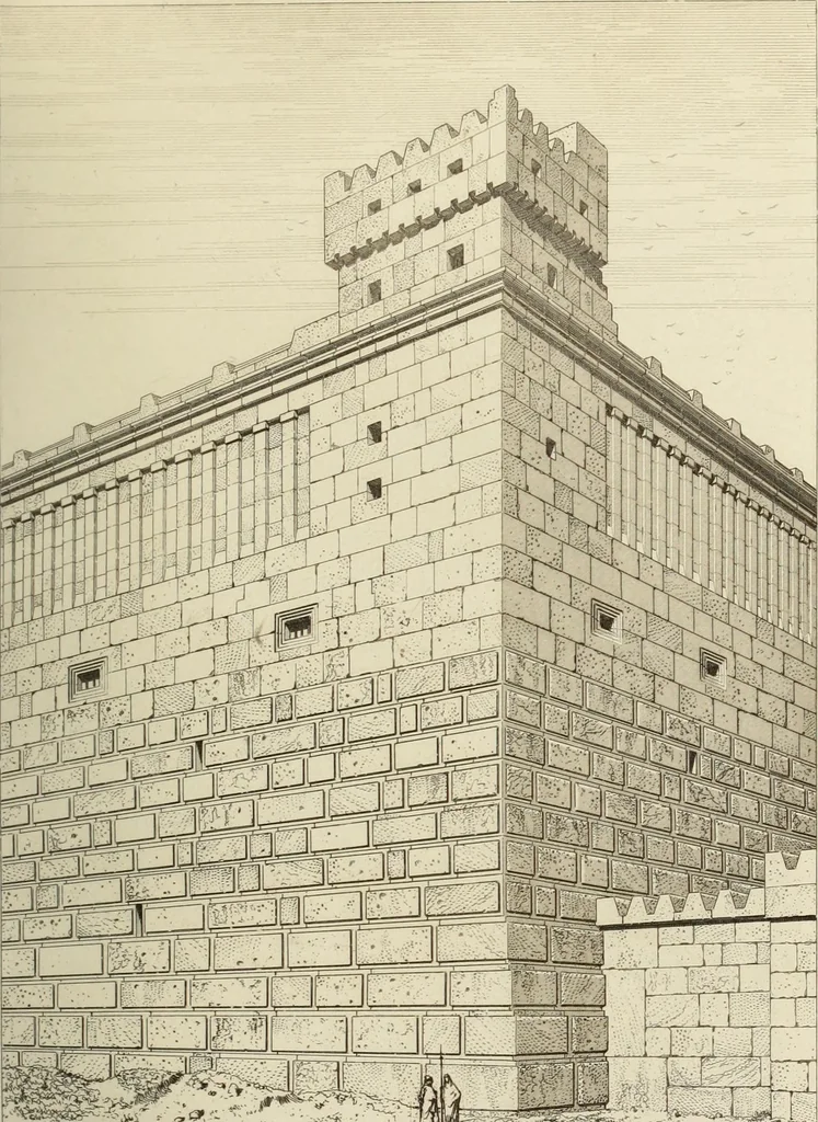 An illustration from History of art in Sardinia, Judaea, Syria, and Asia Minor, 1890, leaf 244