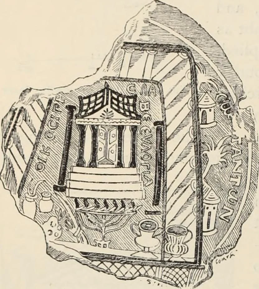 An illustration from History of art in Sardinia, Judaea, Syria, and Asia Minor, 1890, leaf 259