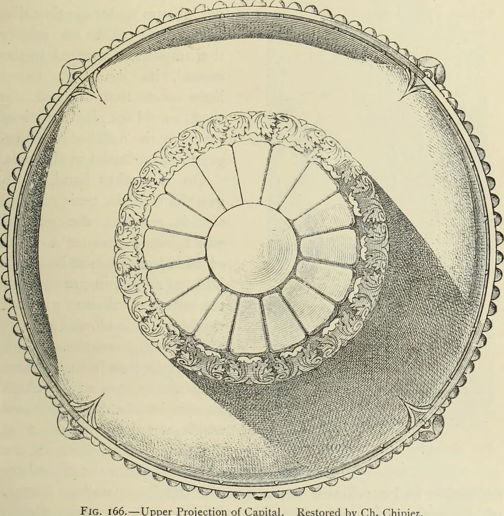 An illustration from History of art in Sardinia, Judaea, Syria, and Asia Minor, 1890, leaf 280