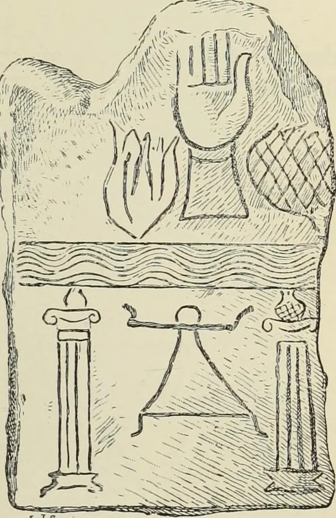 An illustration from History of art in Sardinia, Judaea, Syria, and Asia Minor, 1890, leaf 282