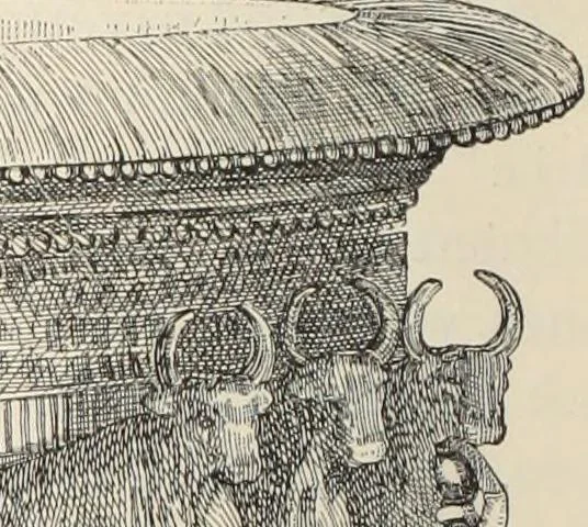 An illustration from History of art in Sardinia, Judaea, Syria, and Asia Minor, 1890, leaf 287