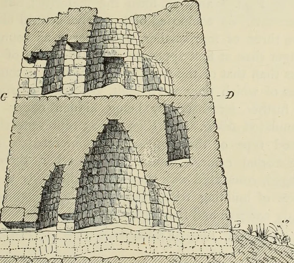 An illustration from History of art in Sardinia, Judaea, Syria, and Asia Minor, 1890, leaf 44