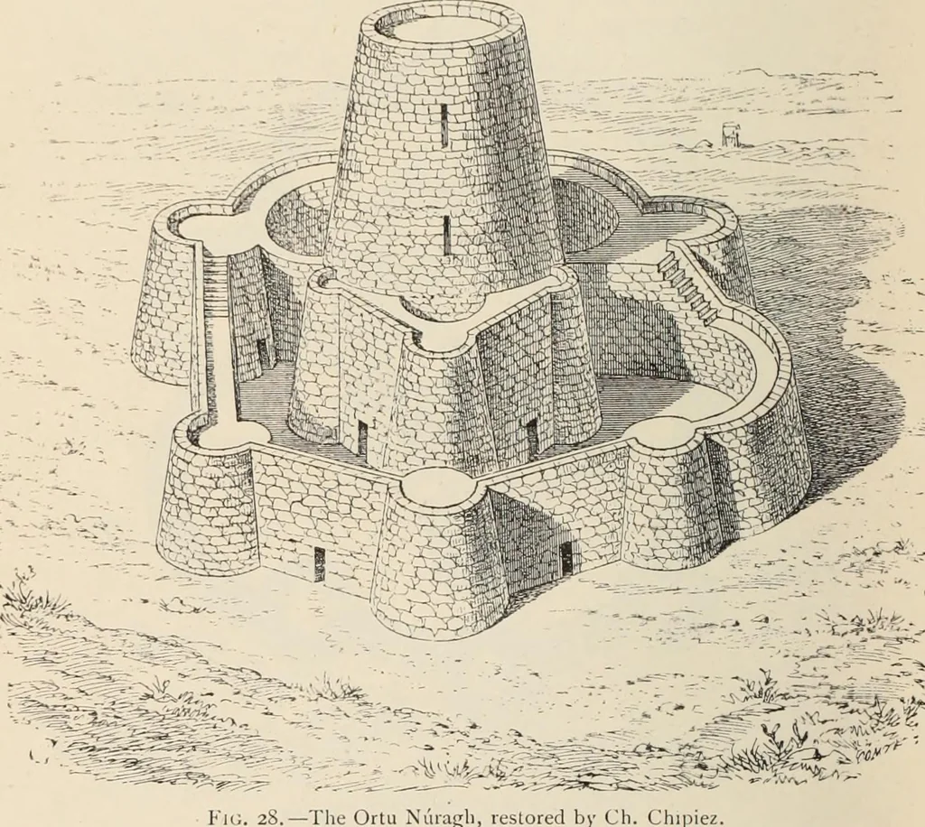An illustration from History of art in Sardinia, Judaea, Syria, and Asia Minor, 1890, leaf 51