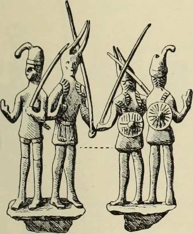 An illustration from History of art in Sardinia, Judaea, Syria, and Asia Minor, 1890, leaf 80