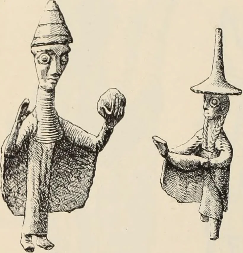 An illustration from History of art in Sardinia, Judaea, Syria, and Asia Minor, 1890, leaf 85