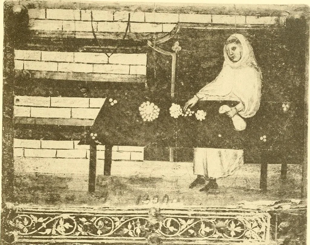 An illustration from A history of the art of bookbinding. With some account of the books of the ancients, 1894, leaf 144