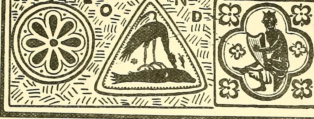 An illustration from A history of the art of bookbinding. With some account of the books of the ancients, 1894, leaf 150