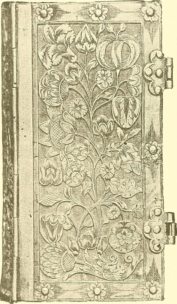 An illustration from A history of the art of bookbinding. With some account of the books of the ancients, 1894, leaf 169