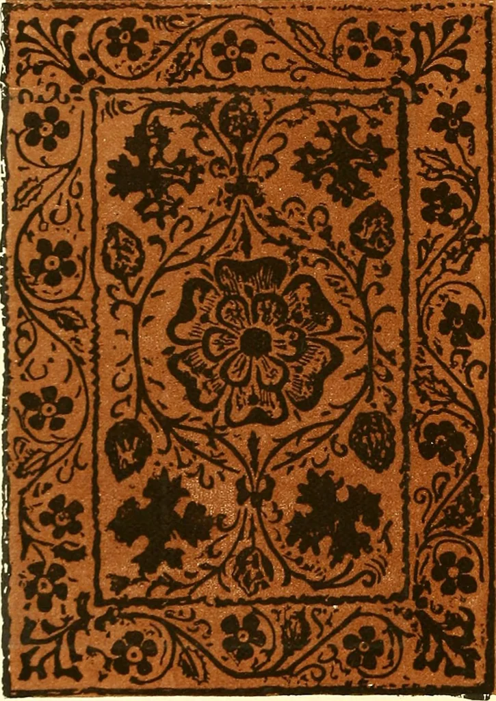 An illustration from A history of the art of bookbinding. With some account of the books of the ancients, 1894, leaf 191
