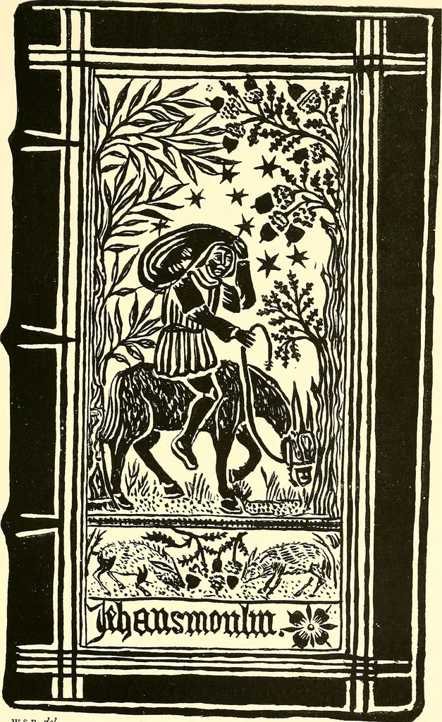 An illustration from A history of the art of bookbinding. With some account of the books of the ancients, 1894, leaf 204