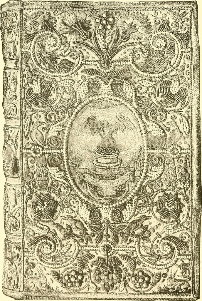 An illustration from A history of the art of bookbinding. With some account of the books of the ancients, 1894, leaf 223