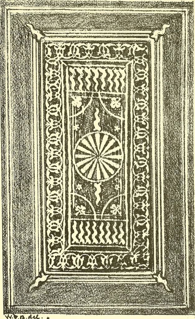 An illustration from A history of the art of bookbinding. With some account of the books of the ancients, 1894, leaf 228