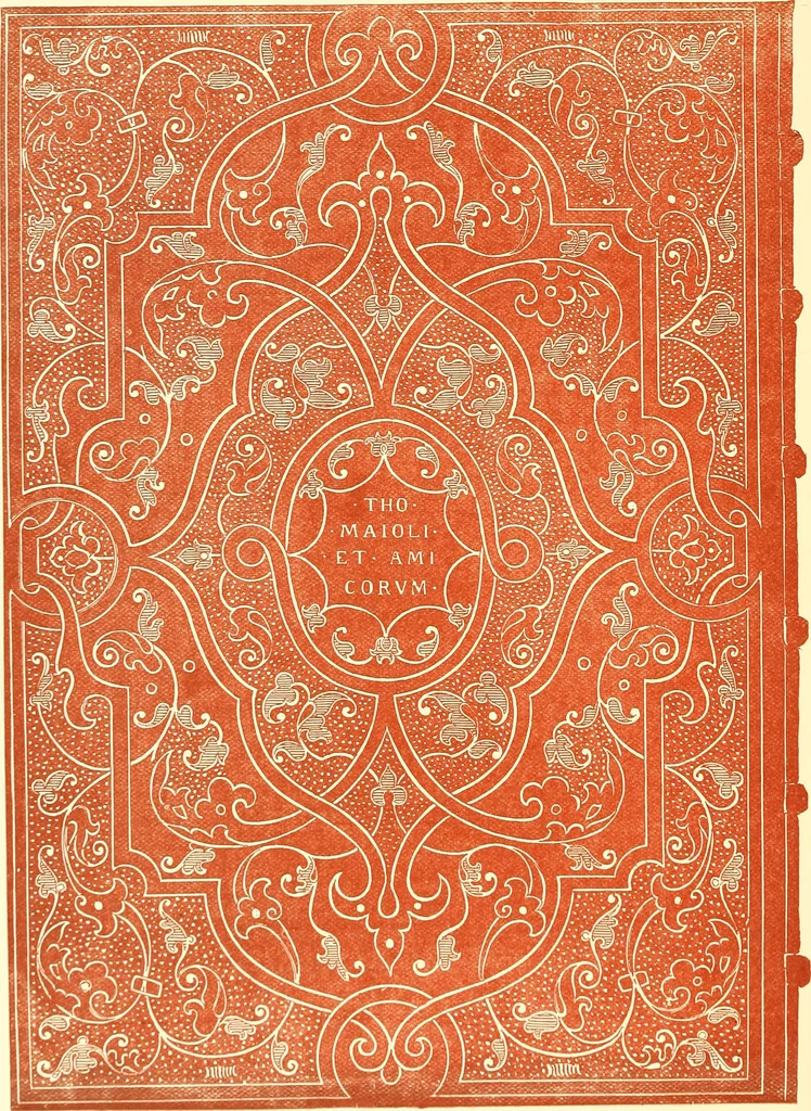 An illustration from A history of the art of bookbinding. With some account of the books of the ancients, 1894, leaf 229