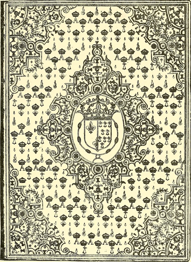 An illustration from A history of the art of bookbinding. With some account of the books of the ancients, 1894, leaf 240
