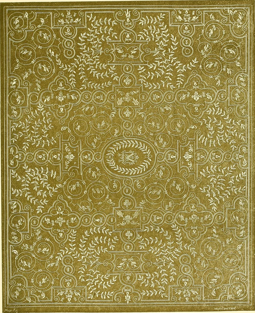 An illustration from A history of the art of bookbinding. With some account of the books of the ancients, 1894, leaf 250