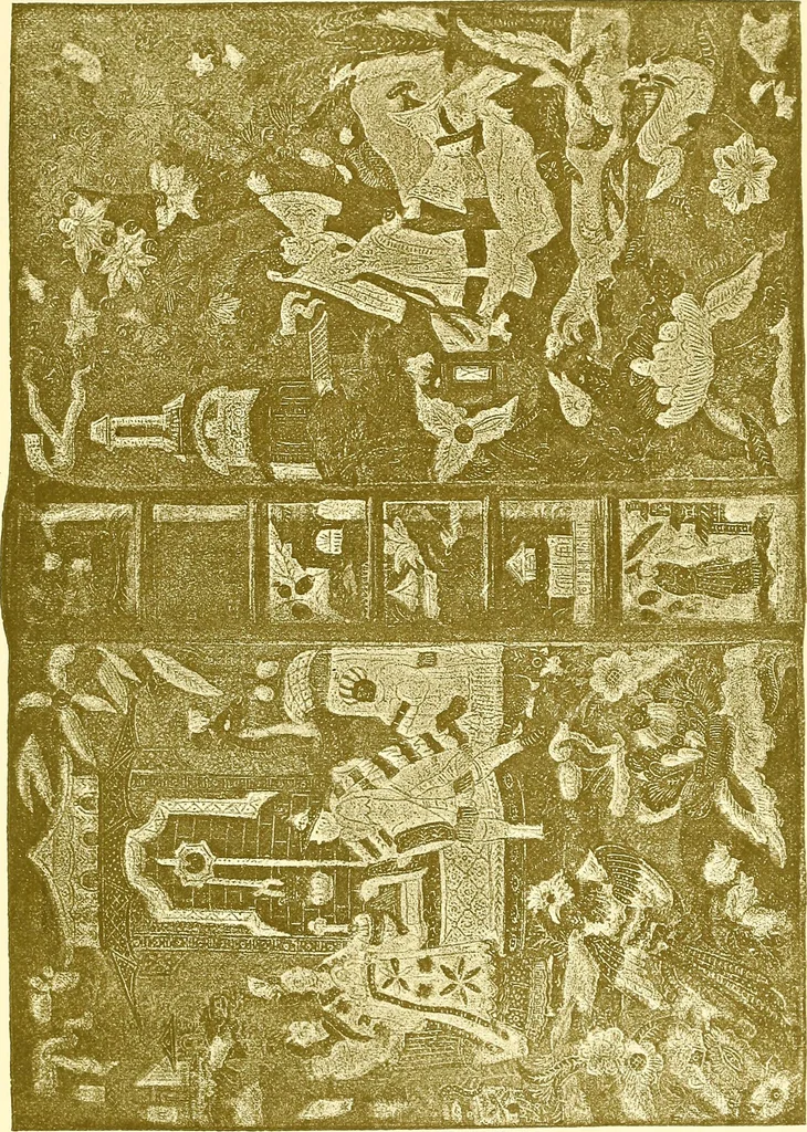 An illustration from A history of the art of bookbinding. With some account of the books of the ancients, 1894, leaf 258
