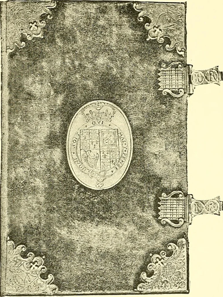 An illustration from A history of the art of bookbinding. With some account of the books of the ancients, 1894, leaf 274