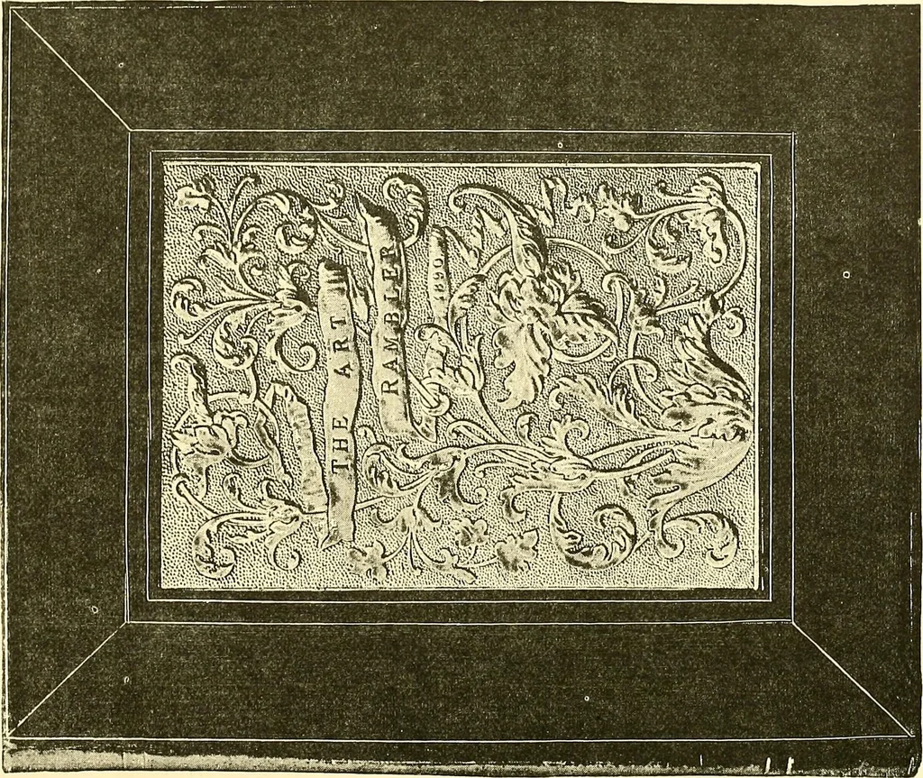 An illustration from A history of the art of bookbinding. With some account of the books of the ancients, 1894, leaf 304