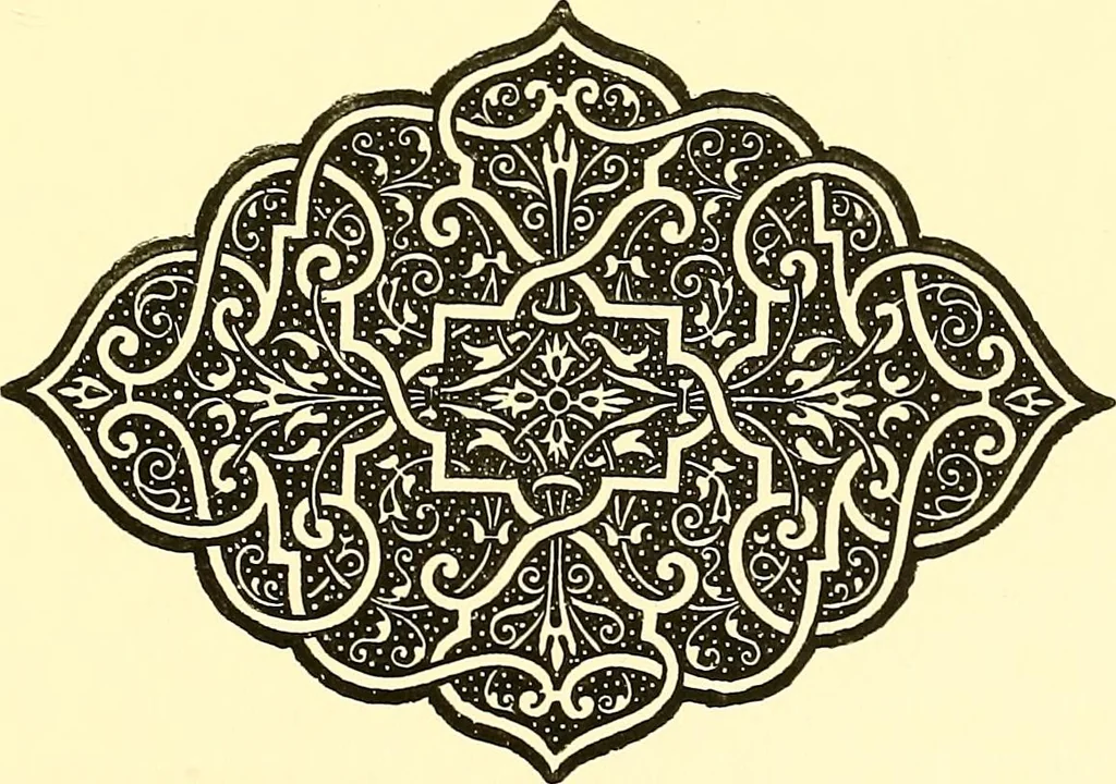An illustration from A history of the art of bookbinding. With some account of the books of the ancients, 1894, leaf 322
