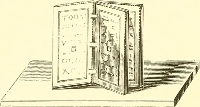 An illustration from A history of the art of bookbinding. With some account of the books of the ancients, 1894, leaf 67