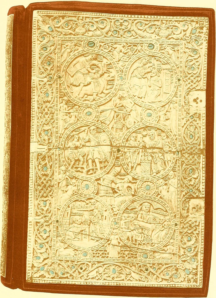 An illustration from A history of the art of bookbinding. With some account of the books of the ancients, 1894, leaf 86