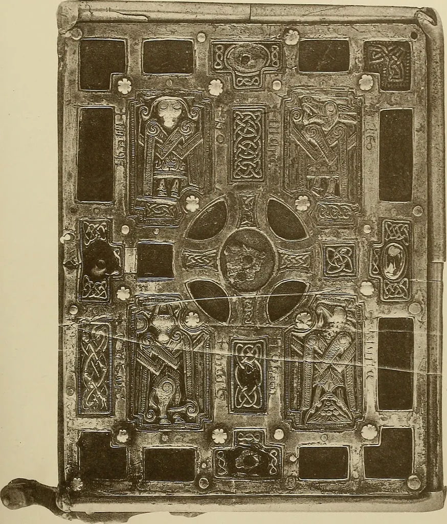 An illustration from A history of the art of bookbinding : with some account of the books of the ancients, 1894, leaf 104