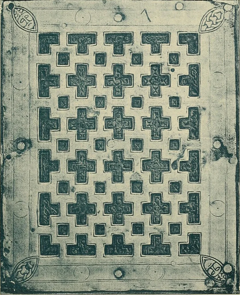 An illustration from A history of the art of bookbinding : with some account of the books of the ancients, 1894, leaf 108