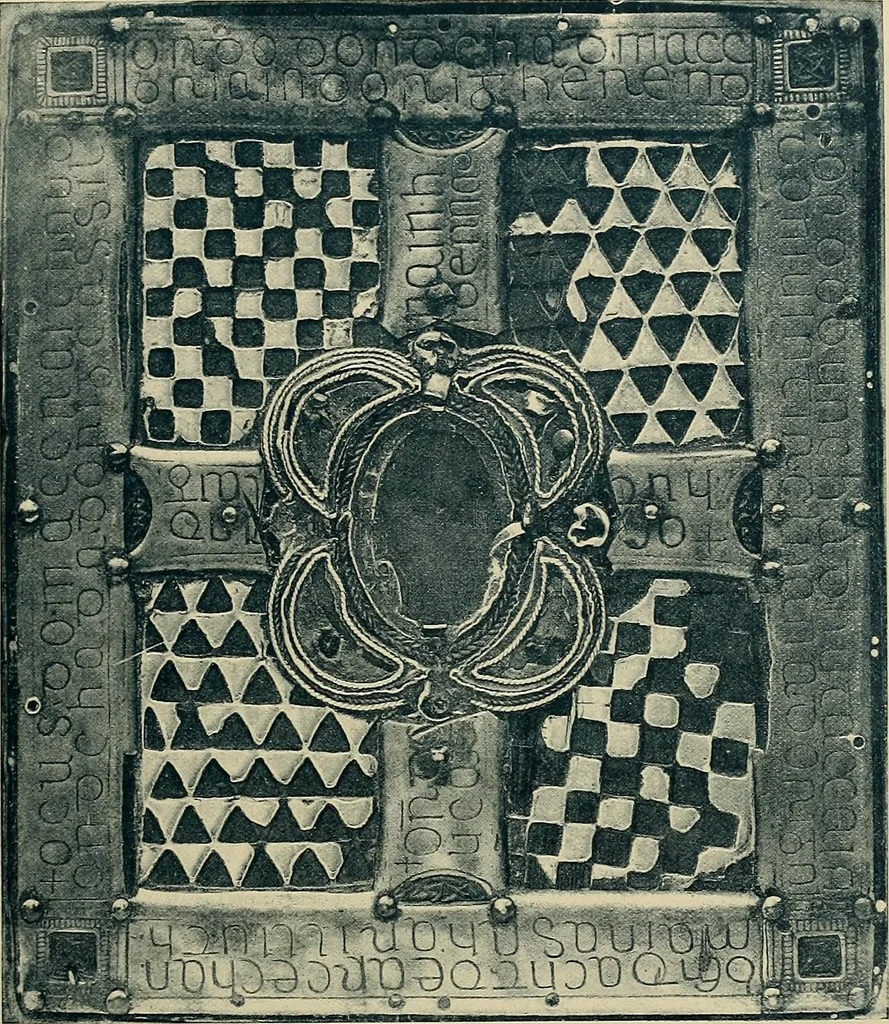 An illustration from A history of the art of bookbinding : with some account of the books of the ancients, 1894, leaf 110
