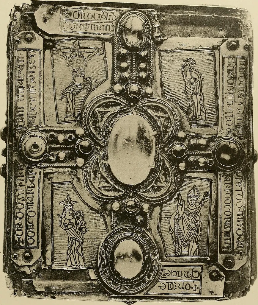 An illustration from A history of the art of bookbinding : with some account of the books of the ancients, 1894, leaf 112