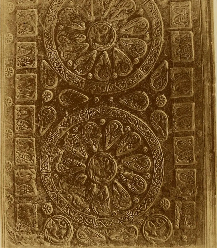 An illustration from A history of the art of bookbinding : with some account of the books of the ancients, 1894, leaf 143