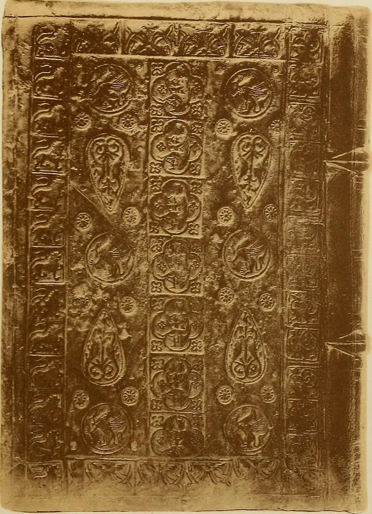 An illustration from A history of the art of bookbinding : with some account of the books of the ancients, 1894, leaf 146