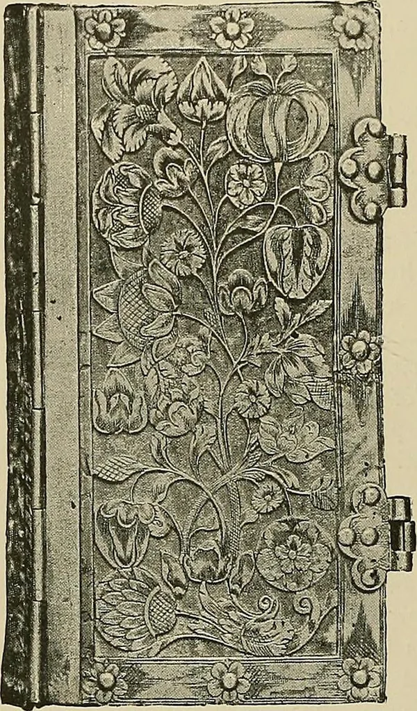 An illustration from A history of the art of bookbinding : with some account of the books of the ancients, 1894, leaf 155