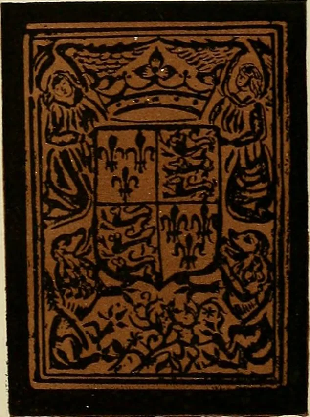 An illustration from A history of the art of bookbinding : with some account of the books of the ancients, 1894, leaf 176