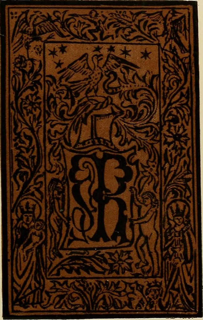 An illustration from A history of the art of bookbinding : with some account of the books of the ancients, 1894, leaf 178