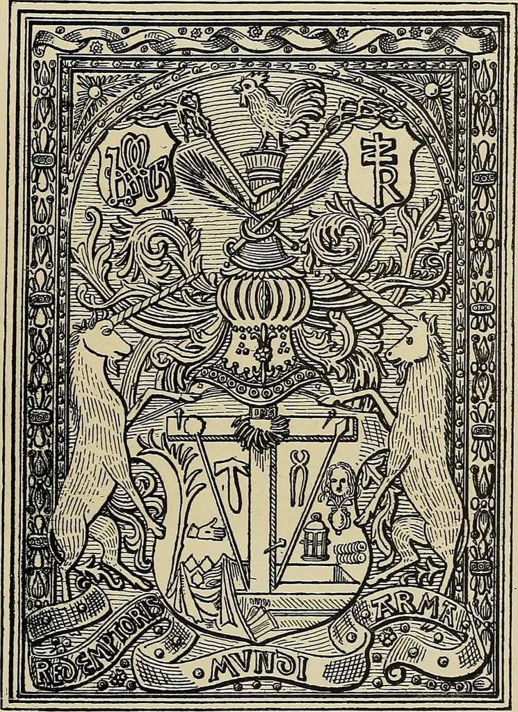 An illustration from A history of the art of bookbinding : with some account of the books of the ancients, 1894, leaf 182