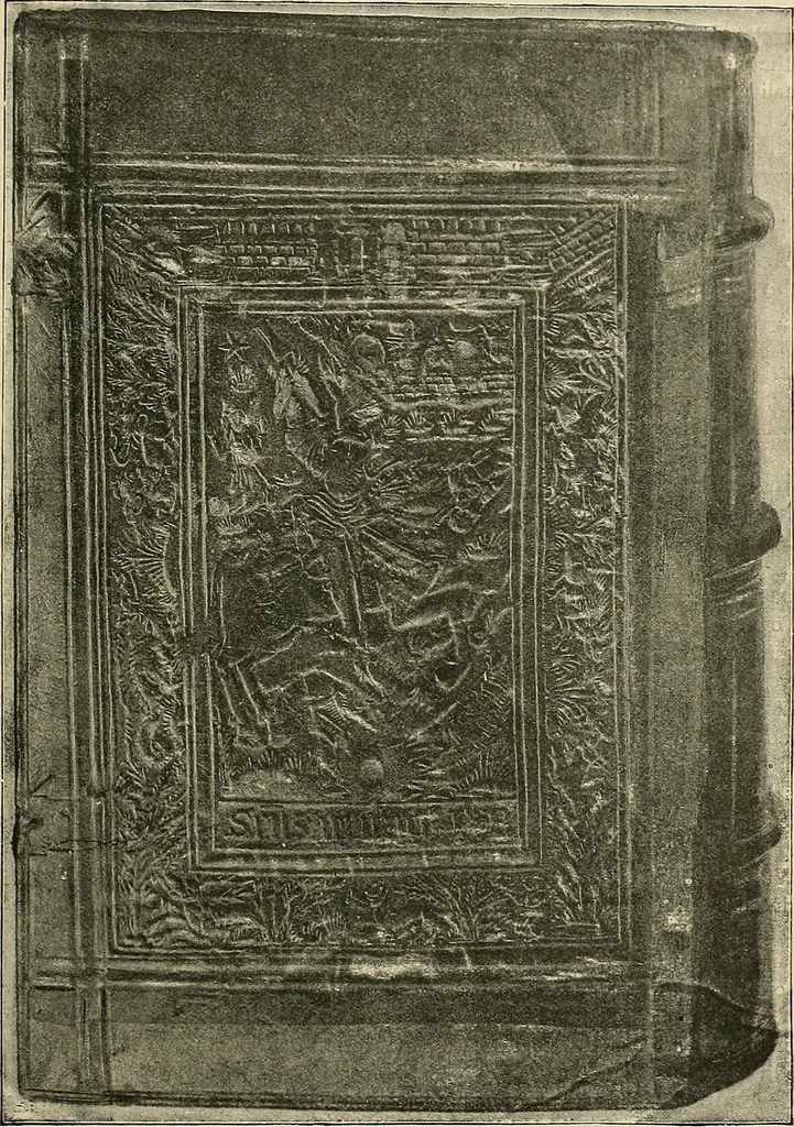An illustration from A history of the art of bookbinding : with some account of the books of the ancients, 1894, leaf 188